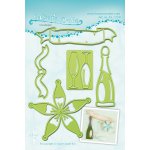 45.1239 Wykrojniki Leane Creatief Celebrate/Champagne- Szampan