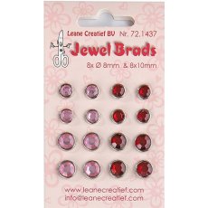 72.1437 Ćwieki Leane Creatief - różowe i bordowe