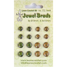 72.1444 Ćwieki Leane Creatief - zielone i złote