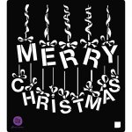 PM582968 -  Maska- Stencil A Victorian Christmas: Ornament Le