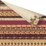 PM990534 Papier dwustronny 30,5x30,5cm-A Victorian Christmas - Un Chant de Noel