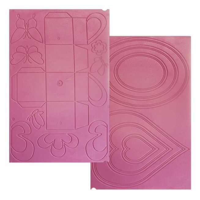 ULTIBOX Tablica manualna dwustronna -Ulti-Boxes Embossing Board -pudełka