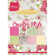 PK9130 Zestaw papierów A5 - Marianne Design - Country Style