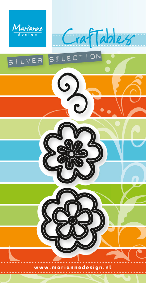 CR1356 Wykrojniki Craftable ?zestaw kwiatków : Fancy