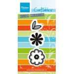 CR1358 Wykrojniki Craftable ?zestaw kwiatków : Sweet