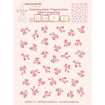 35.2106 Foldery do embossingu Leane Creatief Background kokardki