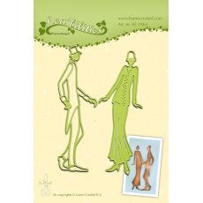 45.1864 Wykrojniki Leane Creatief - para