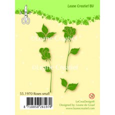 55.1970 Stemple silikonowe Leane Creatief -małe różyczki