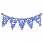 SDD100 Wykrojniki Sweet Dixie -Floral Bunting-proporczyki