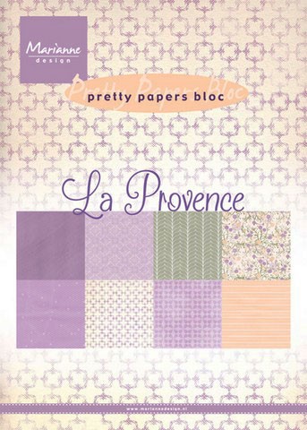 PK9132 Zestaw papierów A5 - Marianne Design - La Provence