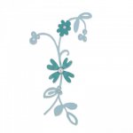 661045 Wykrojnik Sizzix Thinlits Die-Enchanting Blossom - kwiatek