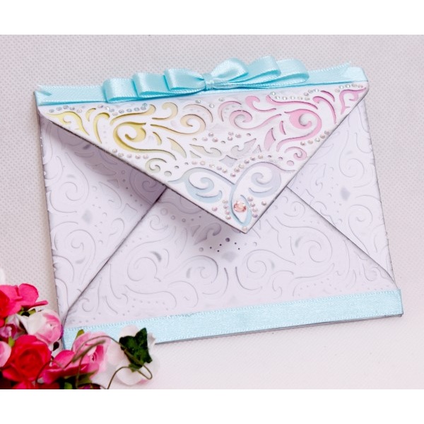 DS-CAD-CHAN Wykrojnik Die'sire Create-A-Card-Chantilly