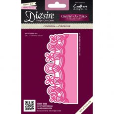 DS-CAD-GEO Wykrojnik Die'sire Create-A-Card- Georgia
