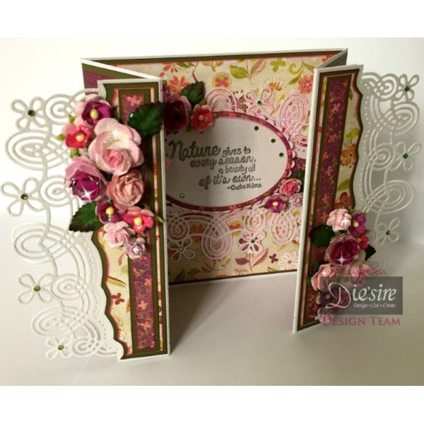 DS-CAD-GEO Wykrojnik Die'sire Create-A-Card- Georgia