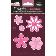 DS-E-FLOW2 Wykrojnik Die'sire Essentials-Flowers for all #2
