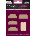 DS-E-TICK Wykrojnik Die'sire Essentials - Just the ticket - bileciki