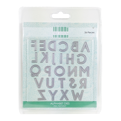 FEDIE051 Zestaw wykrojników - Alphabet