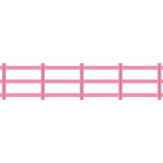 COL1407 Wykrojniki Marianne Design Collectable -Fence-płotek