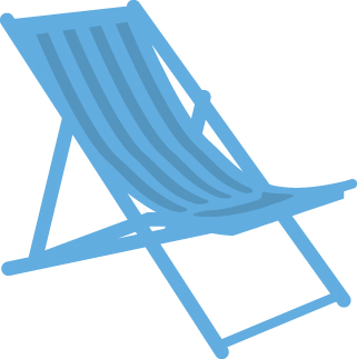 LR0423 Wykrojnik Marianne Design -leżak plażowy