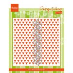 DF3428 Folder do embossingu+ wykrojnik- Trojkąciki