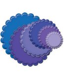 S4-125 Wykrojniki Spellbinders-Classic Scalloped Circles Small
