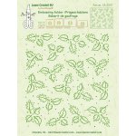 35.2557 Foldery do embossingu Leane Creatief Background - tło liście