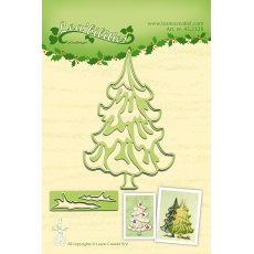 45.2328 Wykrojniki Leane Creatief - choinka