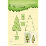 45.2335 Wykrojniki Leane Creatief - choinka w donicy