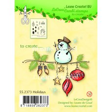 55.2373 Stemple silikonowe Leane Creatief- świąteczne