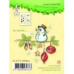 55.2373 Stemple silikonowe Leane Creatief- świąteczne