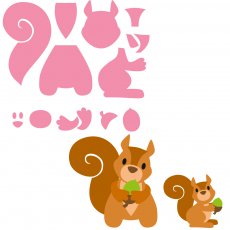 COL1410 Marianne Design Collectable - Wiewiórka