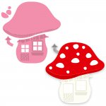 COL1412 Wykrojnik Marianne Design Collectable - Grzyb