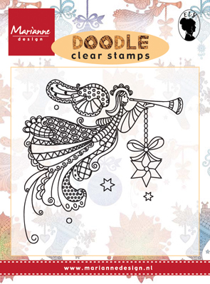 EWS2220 Stemple silikonowe Marianne Design- Anioł