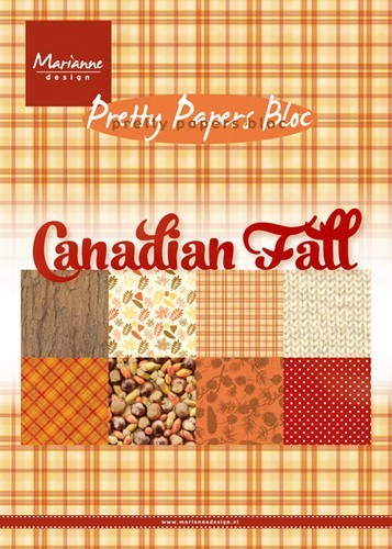 PK9138 Zestaw papierów A5 - Marianne Design - Canadian Fall