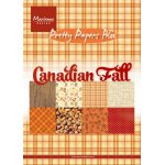 PK9138 Zestaw papierów A5 - Marianne Design - Canadian Fall