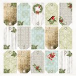 CP-NP07 Papier jednostr.-elementy-30,5x30,5 North Pole 07