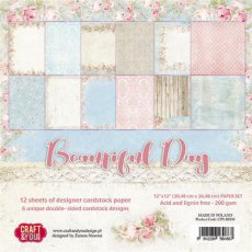 CPS-BD30 Zestaw papierów 30,5x30,5 cm Craft&You Design-Beautiful Day