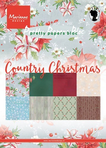 PK9139 Zestaw papierów A5 - Marianne Design - Country Christmas