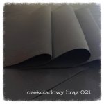 021 Pianka Foamiran 0,8 mm 35x30cm CZEKOLADOWY BRĄZ