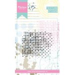MM1603 Stempel akrylowy texture -Netting