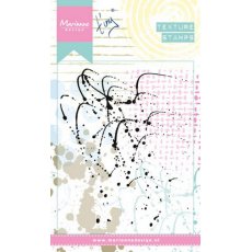 MM1607 Stempel akrylowy texture -splatters