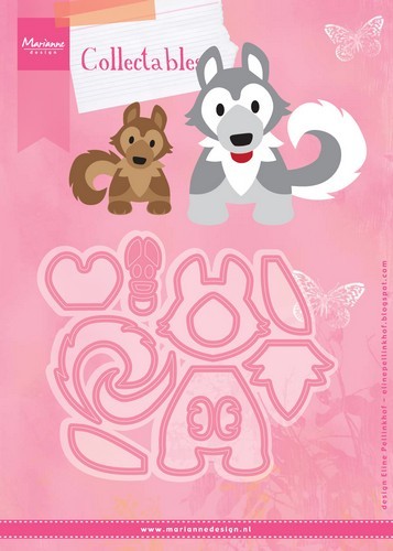 COL1414 Marianne Design Collectable - Husky
