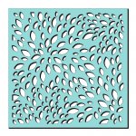 SDST0021 Maska Sweet Dixie - Petal Burst Stencil