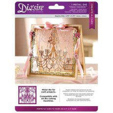 DS-CAD-CLCHA Wykrojnik Die'sire Create-A-Card-- Classic Chandelier