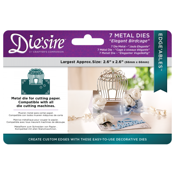 DS-EDG-EBIRD Wykrojniki Die'sire Edge'ables - Elegant Birdcage