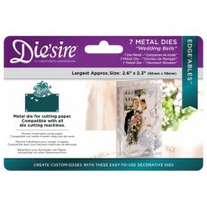 DS-EDG-WBEL Wykrojniki  Die'sire Edge'ables- Wedding Bells