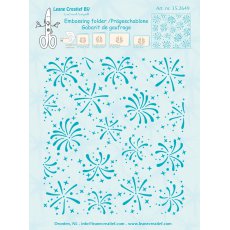 35.2649 Foldery do embossingu Leane Creatief Background -fajerwerki
