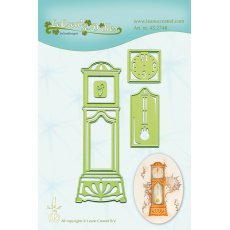 45.2748 Wykrojniki Leane Creatief - stary zegar