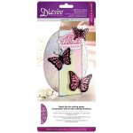 DS-CAD-BTSWI  Wykrojnik Die'sire Create-A-Card- Butterfly Swirls