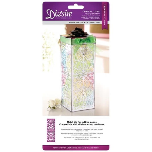 DS-CAD-SHUT Wykrojnik Die'sire Create-A-Card- Fancy Shutter